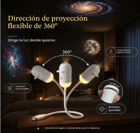 Proyector de Galaxias USB