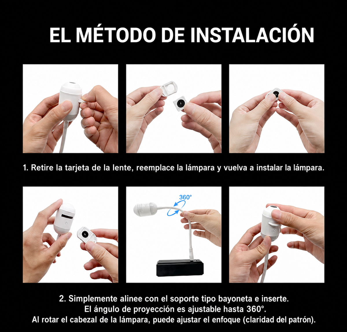 Proyector de Galaxias USB